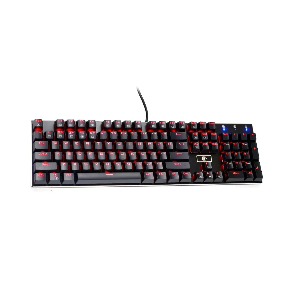 Z-88 Mechanical Gaming Keyboard Red Switches RGB Backlit Mechanical Keyboard for Gamer PC Laptop