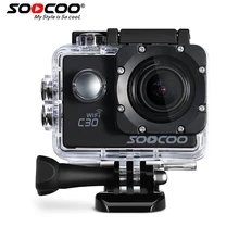 SOOCOO C30 Action 4K Sports Camera NTK96660 Waterproof Wifi Gyro 70-170 Degrees Adjustable Action Cam