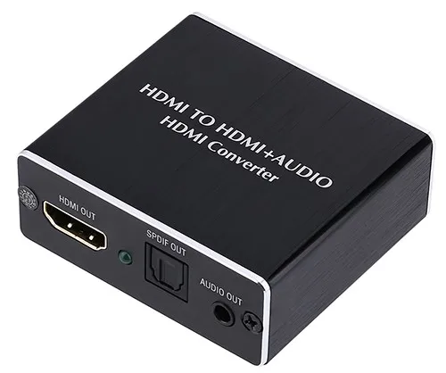HDMI Audio Extractor Splitter Converter - Digital to + (Analog &amp SPDIF) Adapter 1080P |
