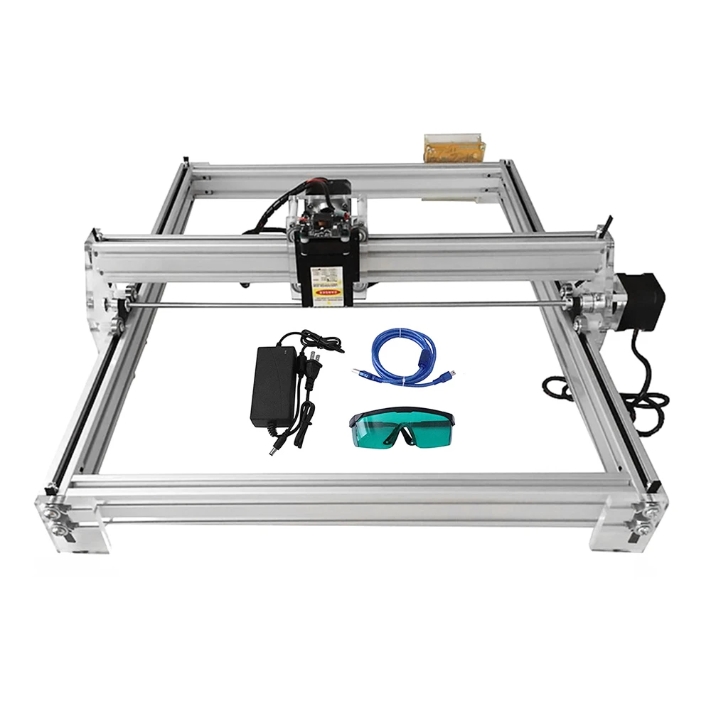 

Eastshape 40x50cm DC 12V 300-5500mw DIY Desktop Mini Laser Cutting/Engraving Engraver Machine CNC Cutter Printer 300MW
