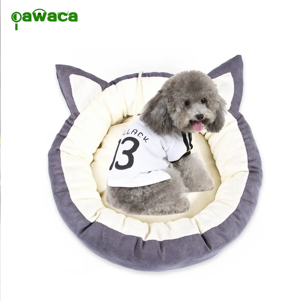 

Pet Nest Dog Cat Bed Warming Dog House Soft Material Nest Dog Baskets Fall and Winter Warm Kennel For Cat Puppy High Quality