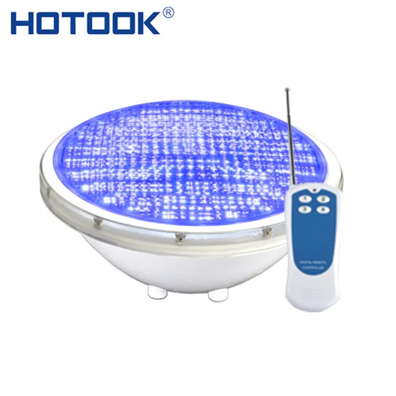HOTOOK bajo el agua PAR56 IP68 Piscina LED luz RGB Piscina lámpara Piscina blanco 35 W 12 V empotrada Pour luz estanque Para fuente