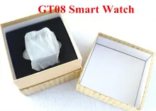 Tragbare geräte Smart Uhr gt08 Unterstützung Sim-karte Uhr Sync Notifier Mit Android-Handy Bluetooth Verbinden iphone Smartwatch