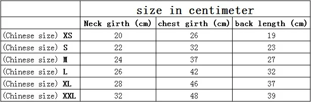 YP dree size