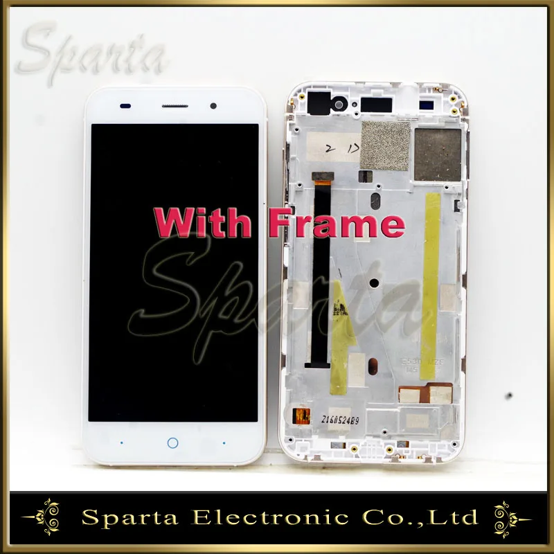 ЖК дисплей для ZTE Blade Z7 X7 V6 D6 T660 T663 экран с сенсорной панелью в сборе 100%