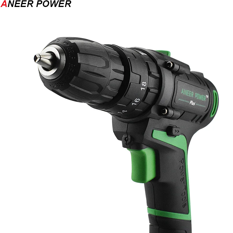 25V Rechargeable Lithium Battery Impact Drill Electric Hand Drill Battery Cordless Drill Home Diy Power Tools + Deluxe Gift Box
