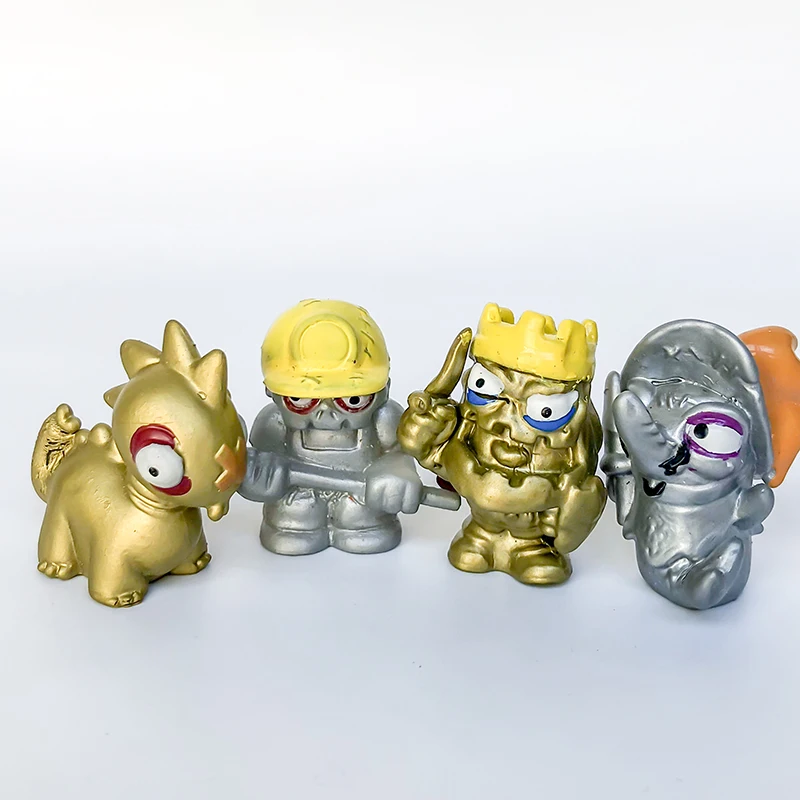 FGHGF случайный 20 шт./лот Zomlings монстр мусор резиновый мультфильм аниме банды