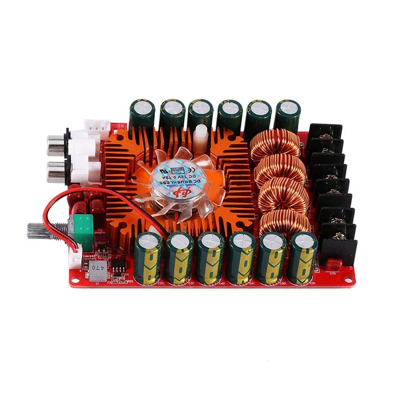 TDA7498E 2 Channel Digital Audio High Power Amplifier Boards Module BTL220W 160W+160W DC 15-36V AMP Board TDA7498E 2 Channel Digital Audio High Power Amplifier Boards Module BTL220W 160W+160W DC 15-36V AMP Board