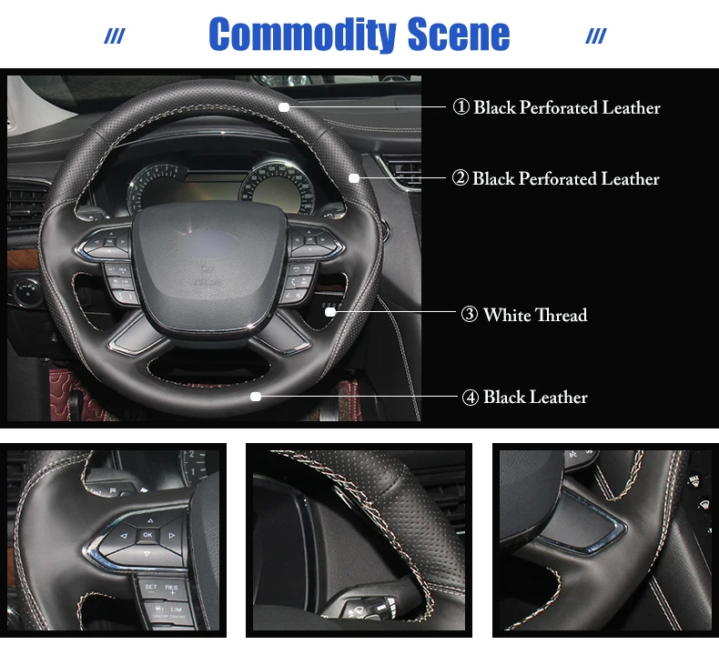 for Ford Taurus 2017 steering wheel cover
