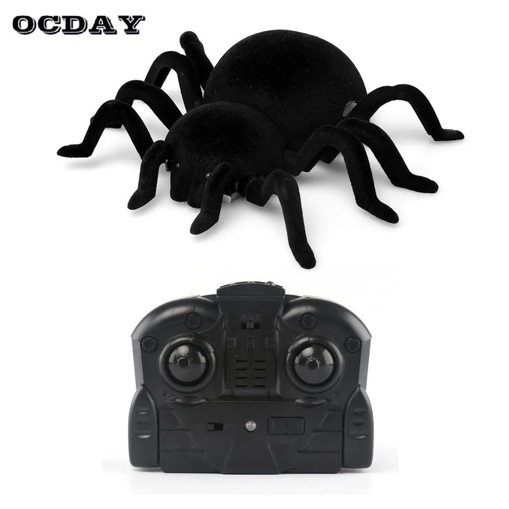 

Wall Climbing Spider Remote Control Toys Infrared RC Tarantula Kid Gift Animal Toy Simulation Furry Electronic Spider Kids Boys