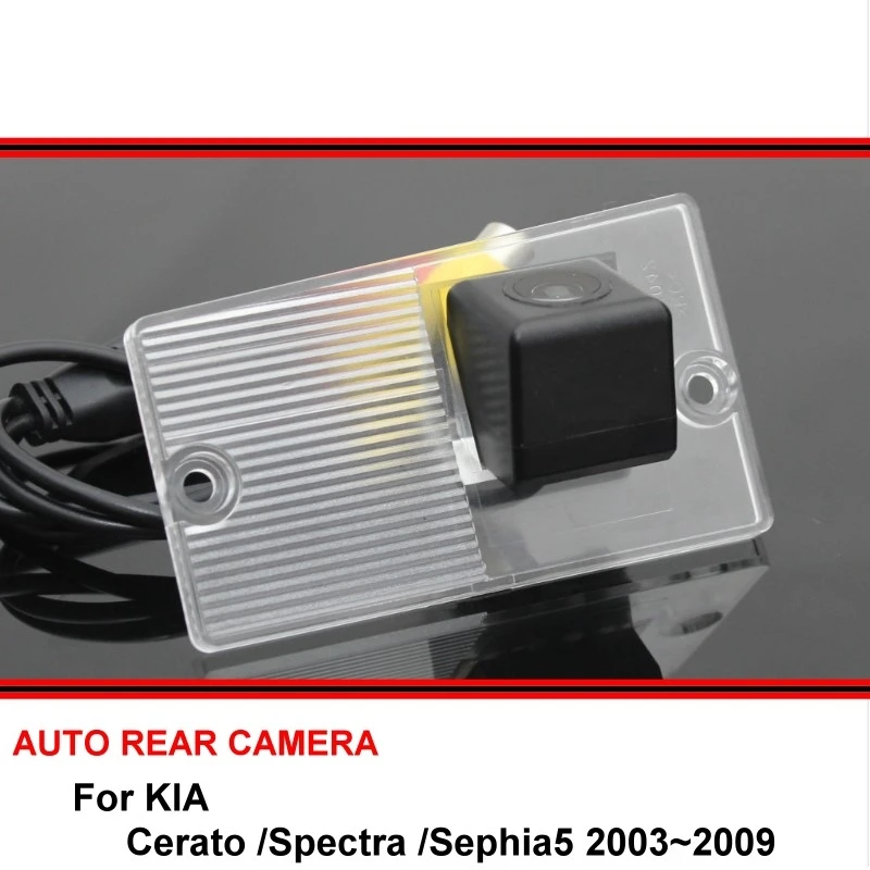 Для хэтчбека KIA Cerato Spectra Sephia 5 2003 ~ 2009 ночное видение задний вид автомобиля флэш