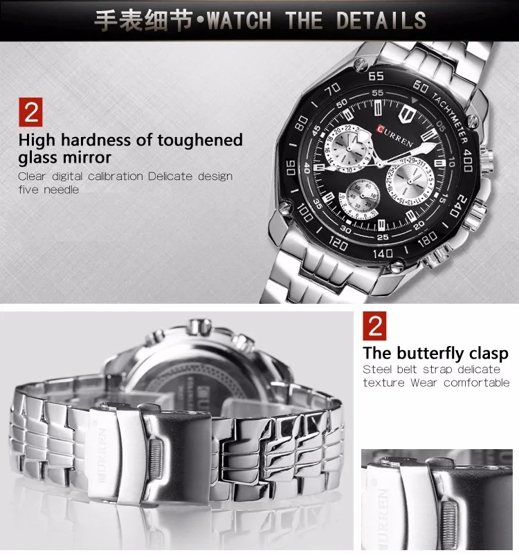 Curren Часы мужские quartzwatch relogio masculino роскошные военные наручные часы модные повседневные водонепроницаемые армейские спортивные часы