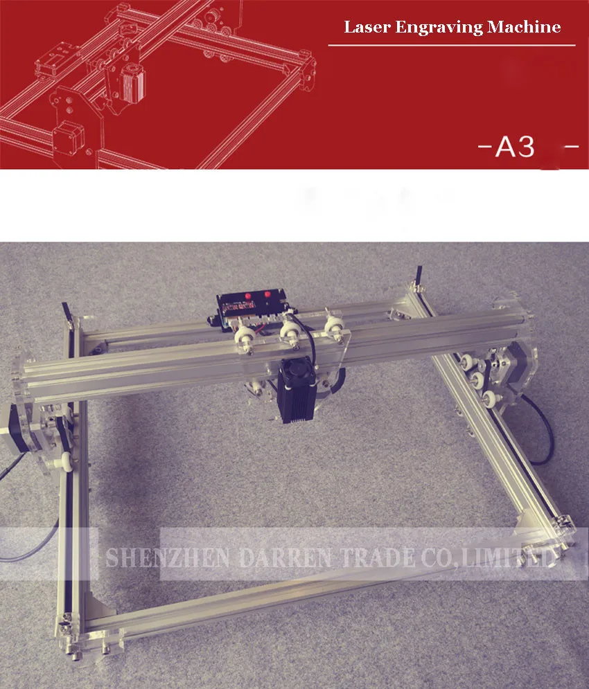 1 шт. 5500 МВт уровень игрушка DIY лазерная гравировка машины рабочей зоны 30*38 см лазерный гравер для Резка машины