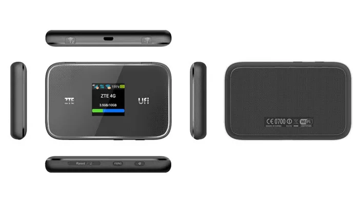 Мобильная точка доступа ZTE MF970 Rocket LTE Bands 700/1700/2600 MHz для Южной Америки|zte mobile hotspot|lte