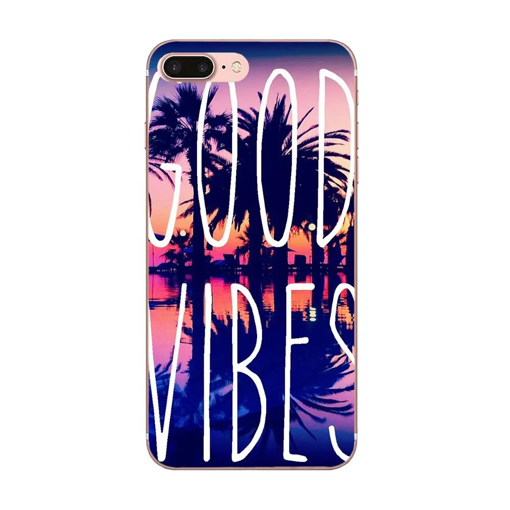 Bixedx Good Vibes Tumblr котировки для Sony Xperia Z Z1 Z2 Z3 Z4 Z5 compact Mini Premium M2 M4 M5 T3 E3 E5 XA Мягкая