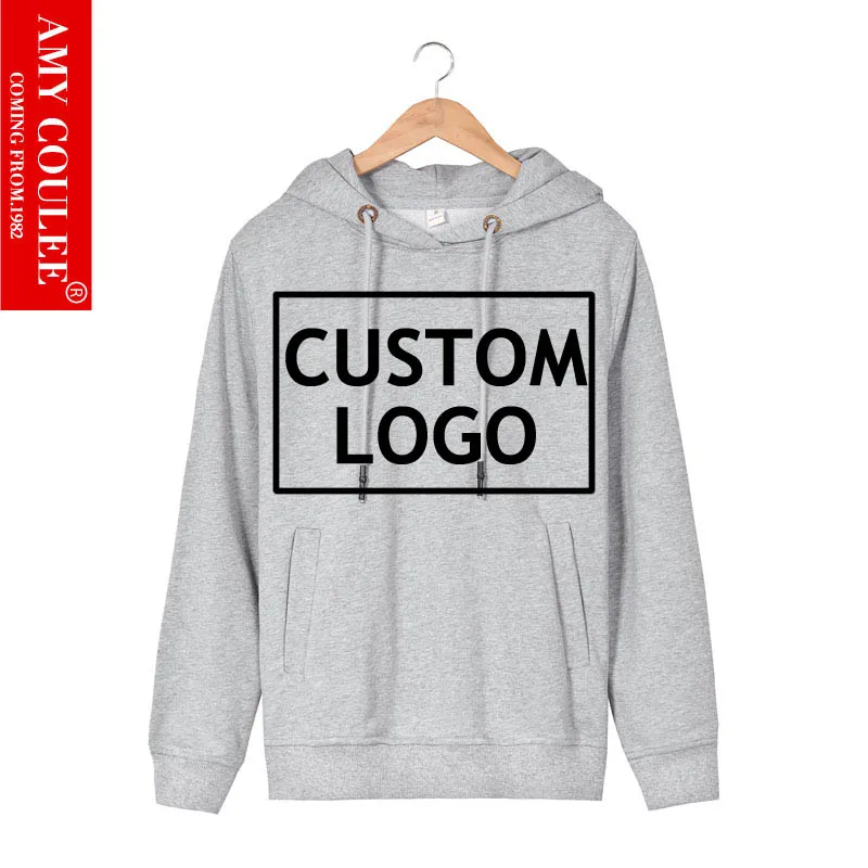 Terry mens hoodies gray