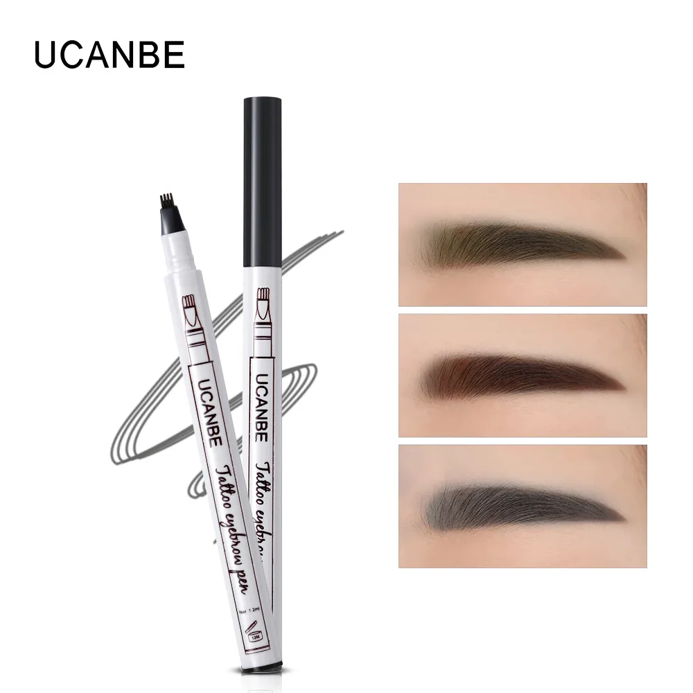 

1PC 3Colors Fine Sketch Eyebrow Pencil Makeup Waterproof Durable Tattoo Smudge-proof Long Lasting Pigmented Eye Brow Pen TSLM2