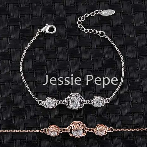 Jessie Pepe Italina уникальный браслет Pulseiras с австрийскими кристаллами Stellux, изменяемый размер, высокое качество, добро пожаловать,# JP31754