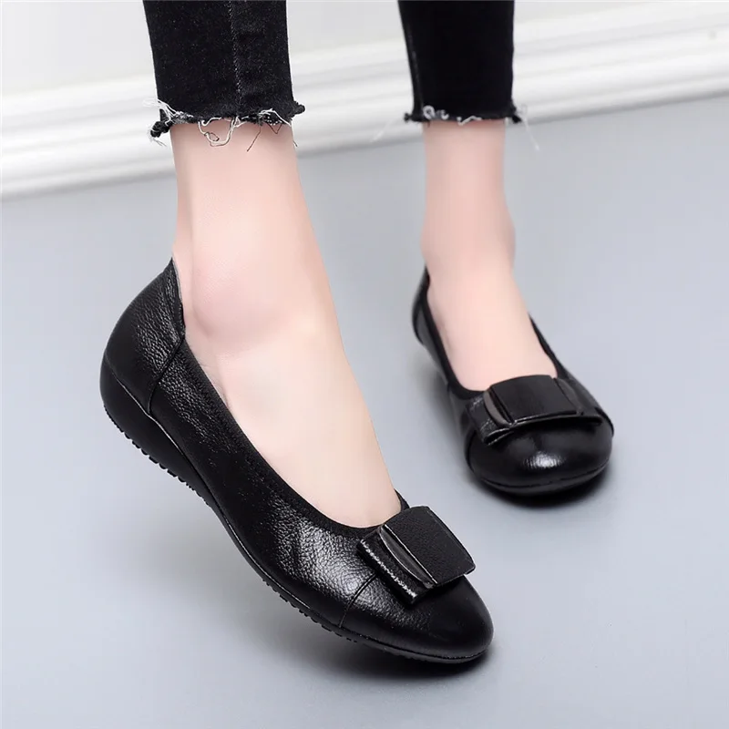 Texiwas женская обувь Обувь из натуральной кожи на плоской подошве ...