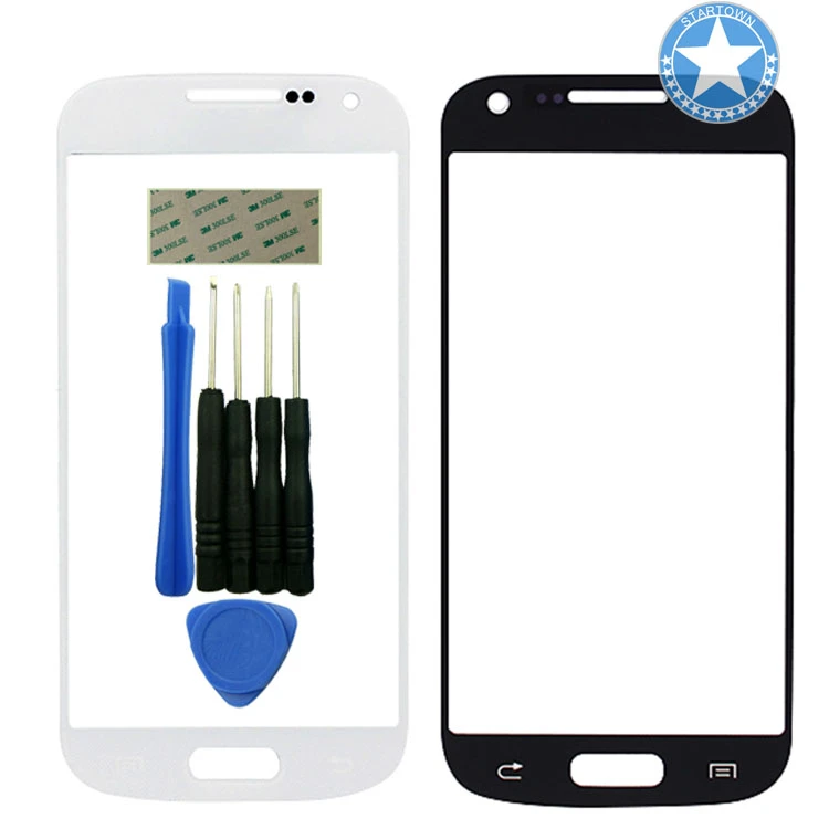 Samsung Galaxy S4 Mini Cristal Delantero Lente Pantalla Kit de Reemplazo Blanco