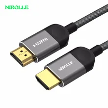 HDMI Cable HDMI to HDMI 2.0 4k 3D Cable for HDTV LCD Laptop PS3 splitter switcer Projector Computer Cable 1m 2m 3m 5m Cable HDMI