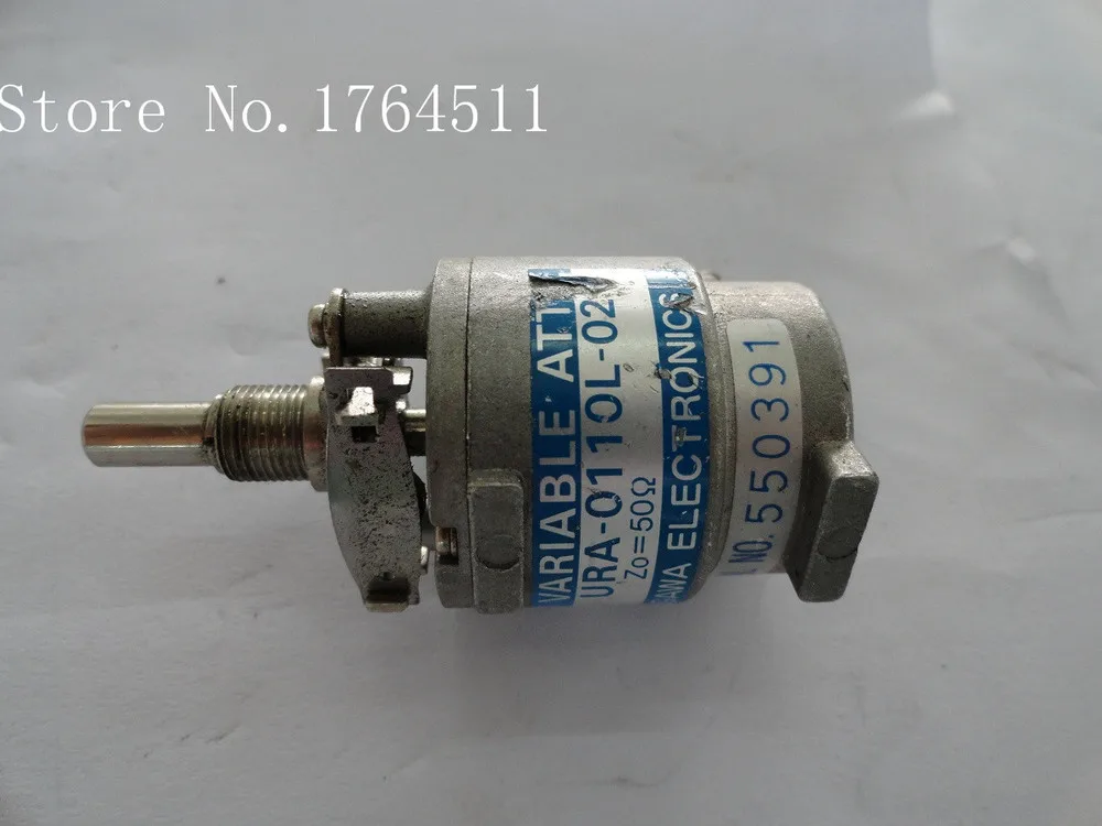 

[BELLA] Hand adjustable step attenuator TME URA-0110L-02 DC-3GHz 10dB SMA --2PCS/LOT