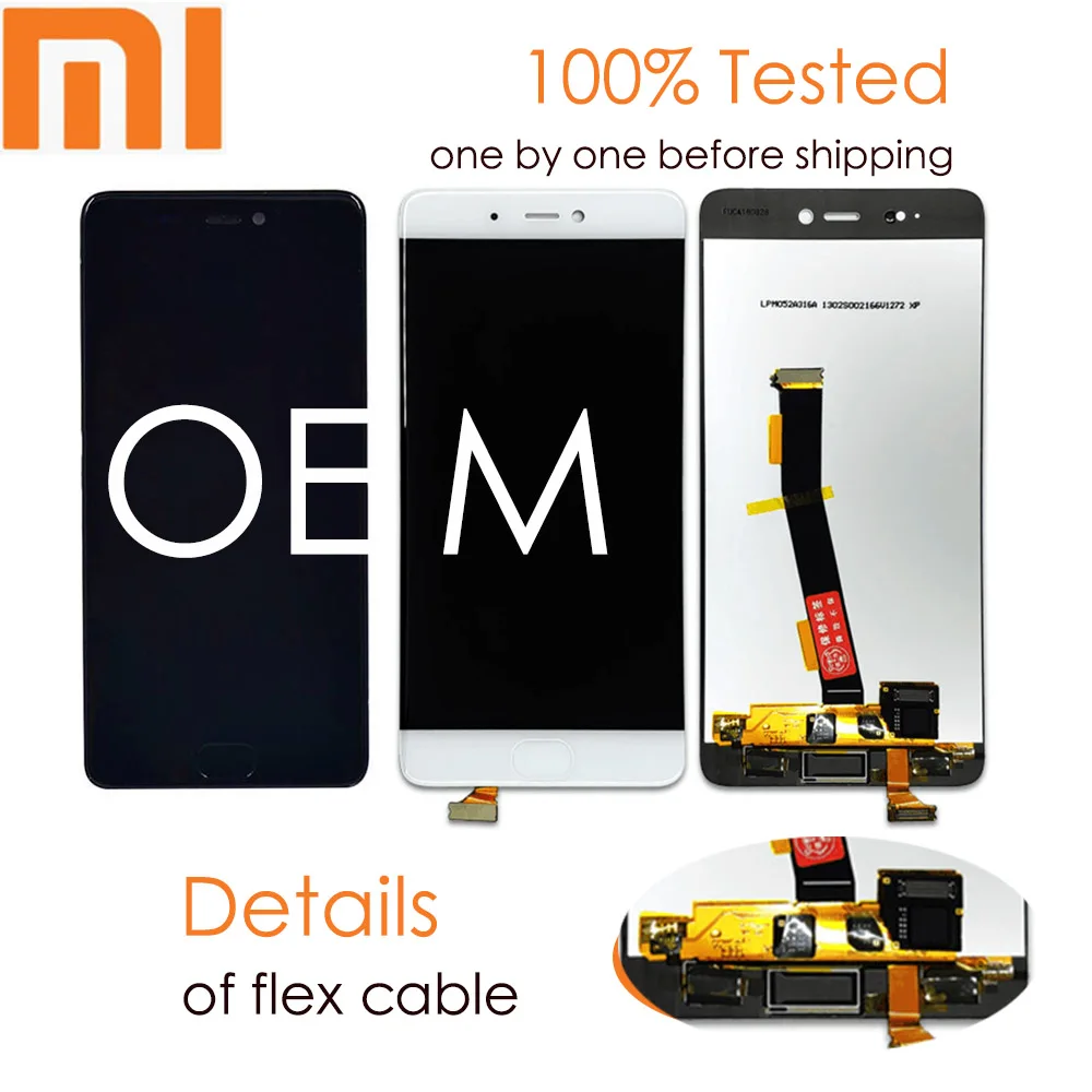 5 15 &quotоригинальный для Xiaomi Mi 5S ЖК дисплей сенсорный экран Mi5S сборка Дисплей