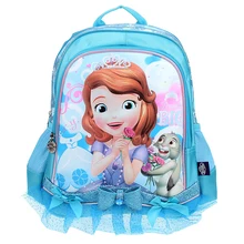 Детский рюкзак принцессы Софии, школьные рюкзаки для девочек, Детский рюкзак для начальной школы, рюкзак для студентов