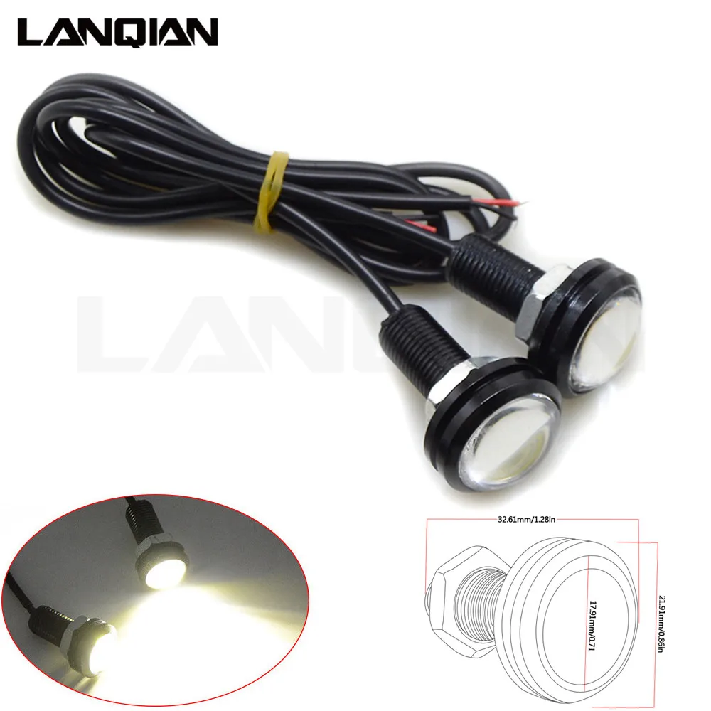 

Motorcycle Eagle Eye LED Strobe Light Lamp Daytime Running Signal Lamps For HONDA CRF230F XR230 XR250 XR400 CRF 230F XR 250 230