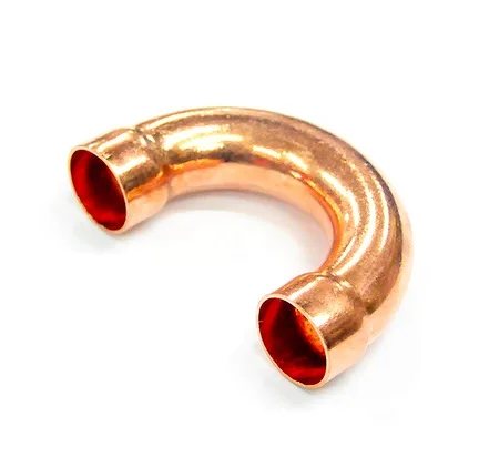

5Pieces/Lot Inner hole:12mm Thickness:0.8mm Copper Pipe Welded U Elbow 180 Degree Copper Joint Refrigeration Fittings