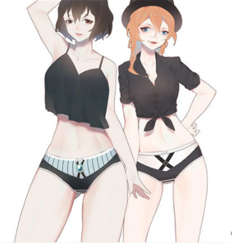 

Anime Bungo Stray Dogs Dazai Osamu cosplay Underwear UnderPants Gifts Cartoon Anime Cosplay