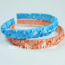 2013 повязки для взрослых и детей атласная лента-повязка на голову детский обруч для волос 120 шт/партия