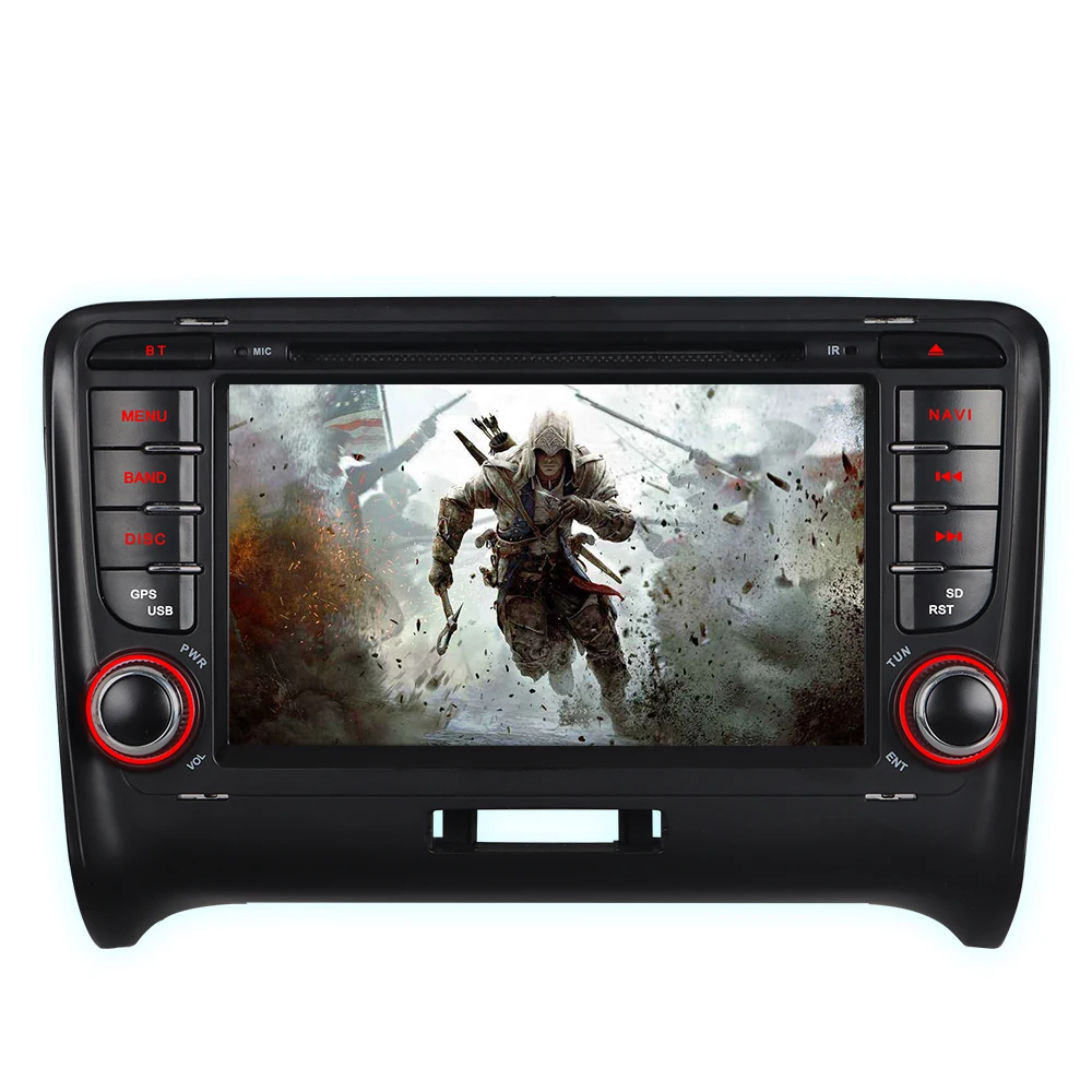 A Sure 7 дюймов 2 Din Android 8 1 радио автомобильный стерео dvd плеер gps Sat Nav для Audi TT MK2 A7
