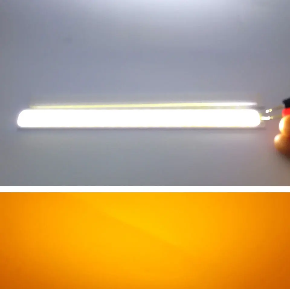 Double Color COB LED Light Source 2W White Red Orange Chip On Board DC12V 17015MM COB Strip Lamp (8)