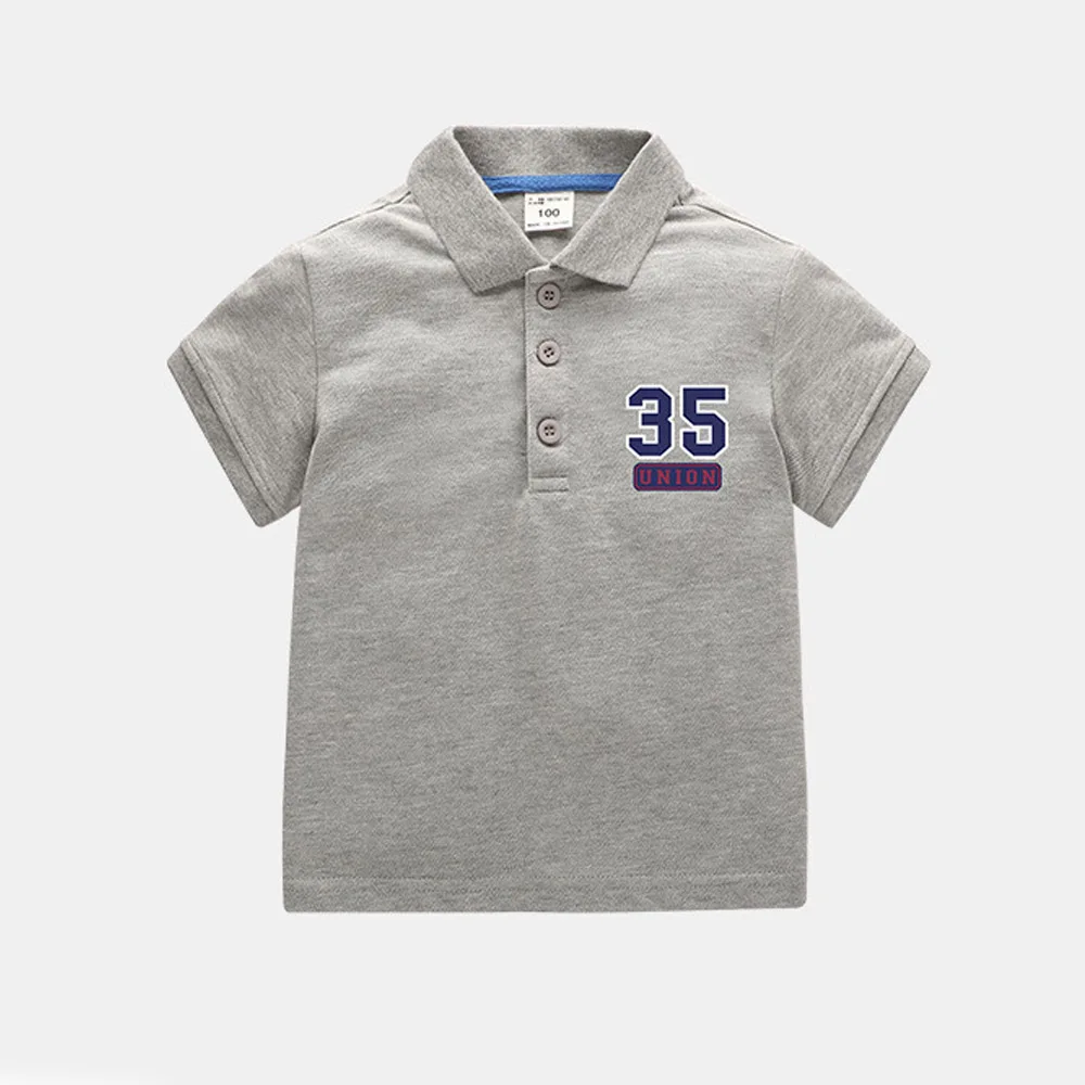 

Baby Boy PoloShirts Soft Cotton Embroidery PoloShirts For Toddler Boys Short Sleeve Casual Tops Shirts Summer Clothes Promotion