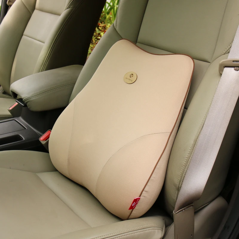 New Car Headrest Neck Support Black Lumbar Back Supports Cushions High