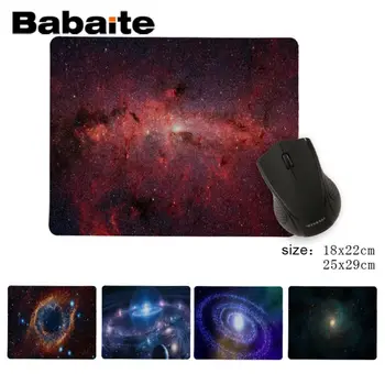 

Babaite Universe and starry sky Computer Gaming Mousemats small Mouse pad PC Computer mat 18x22cm