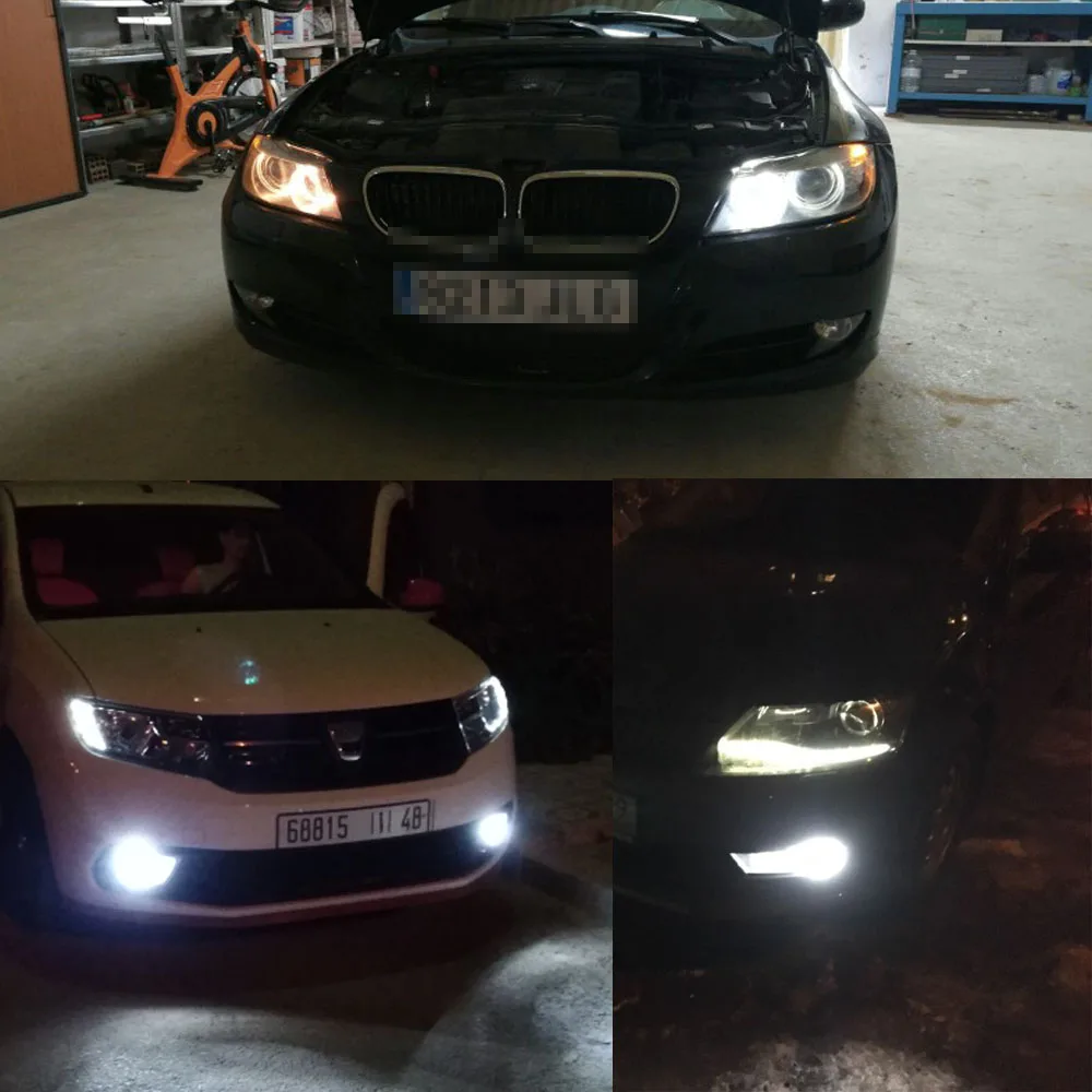Светодиодсветодиодный Автомобильные противотуманные фары Canbus H11 H8 H16 HB3/9005 9006/HB4
