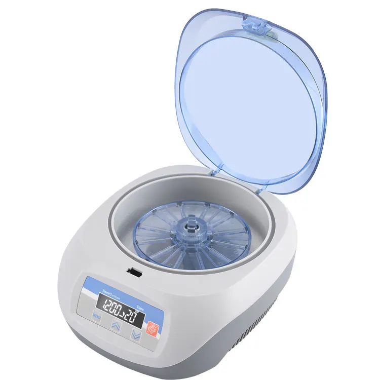 Мини Центрифуга 12000 об/мин MINI 12K 1 5 мл/2.2mlx12 0.2mlx12x4 мл ротор 40mmx12 капиллярная микро