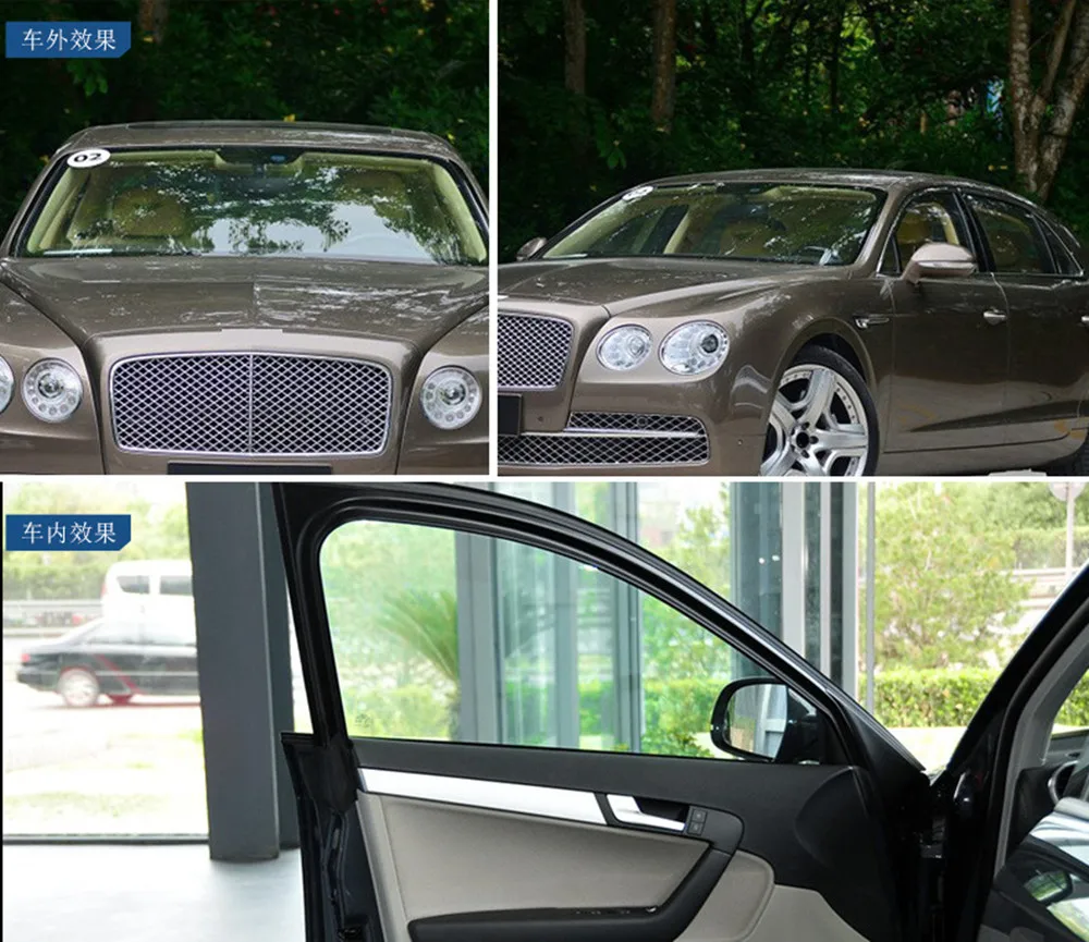 

2 Mil 100% UV 70% VLT Auto Car&Home Window Tints Nano Ceramic Vinyl Tint Window Film Size 152cm x 300cm