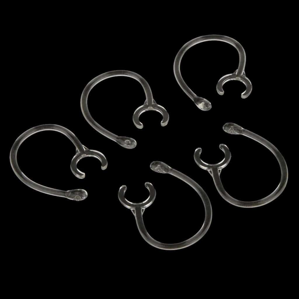 Convenient Earhook Ear Hang Loop For Nokia Bluetooth Wireless Earphone Clear New Style Ear loop and Spout Earbuds kit