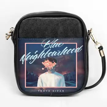 

Custom Troye Sivan fashion Sling Bag Women Sling Shoulder Bag Leather Girls Party Bag DIY Sling Bag best gift