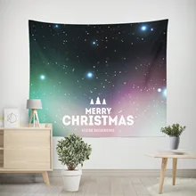 Christmas Decoration Tapestry Wall Hanging Starry Sky Lighting Printed Tapestry Wall Fabric Art Boho Decor Living Room Wandkleed Christmas Decoration Tapestry Wall Hanging Starry Sky Lighting Printed Tapestry Wall Fabric Art Boho Decor Living Room Wandkleed