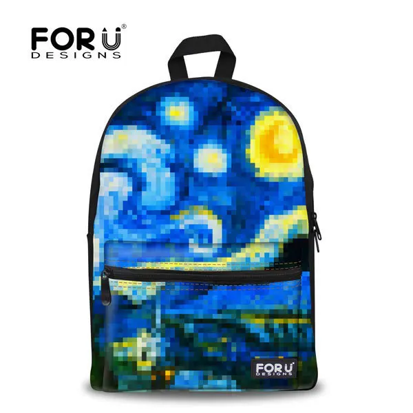 FORUDESIGNS/3d печать детей удобный рюкзак для путешествий, рюкзак для мальчиков, сумки для ноутбуков, ДЕТСКИЕ Текстильные Школьные Рюкзаки Mochilas - Цвет: 2F0067A