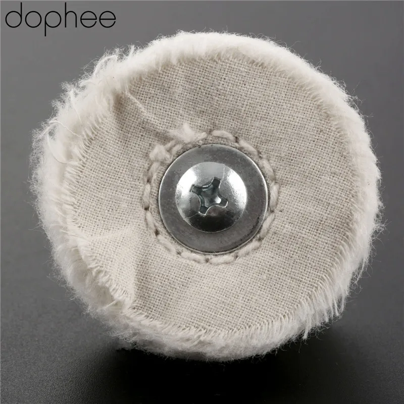 Аксессуары dophe Dremel щетка с хвостовиком 1/4 &quot50 мм/2&quot тряпичная полировальная