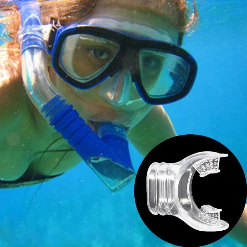 

Diving Swimming Scuba Safe Mouthpiece Underwater Breathe Tube Snorkel Regulator #35/18W