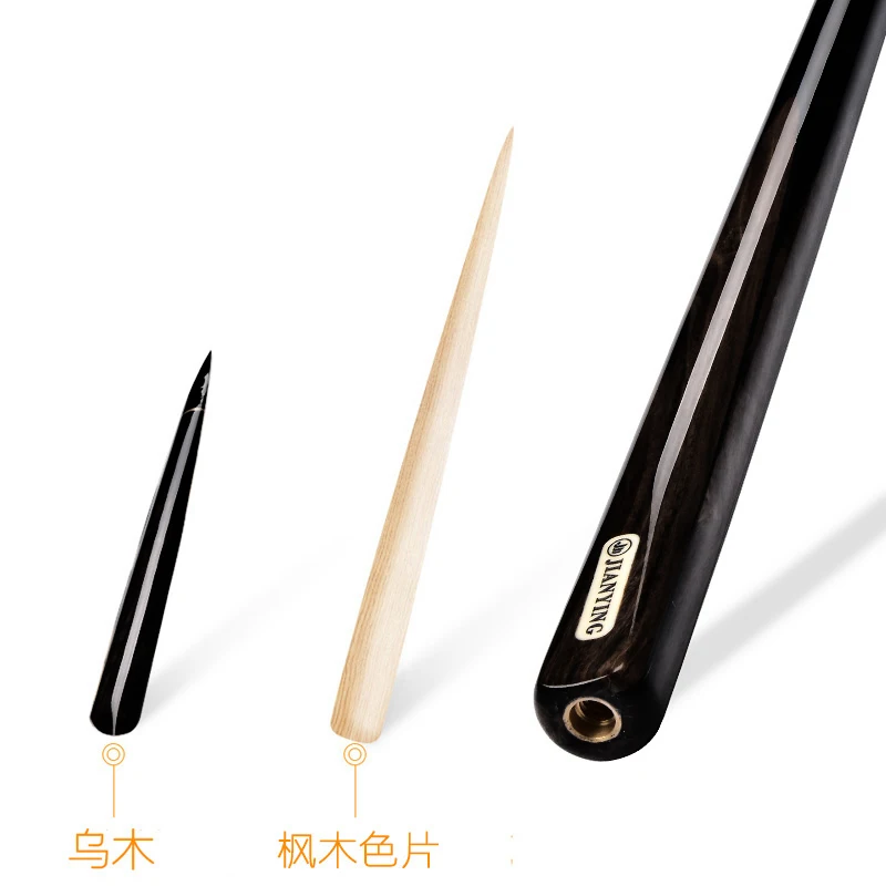 Jianying Billiard Club Billard аксессуары 10mmbc черный 8 Британский SnookerPool Cue Octave Одноручный