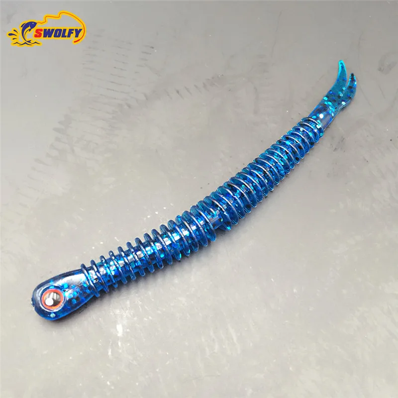 10Pcs Pack Newest Soft font b Fishing b font Lures Bait 13cm 5g Noctilucent Artificial Fake