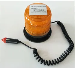 LED Strobe Light Votage 12-36DVC 60LED bus warning light ceiling traffic engineering strobe light building obstacle light