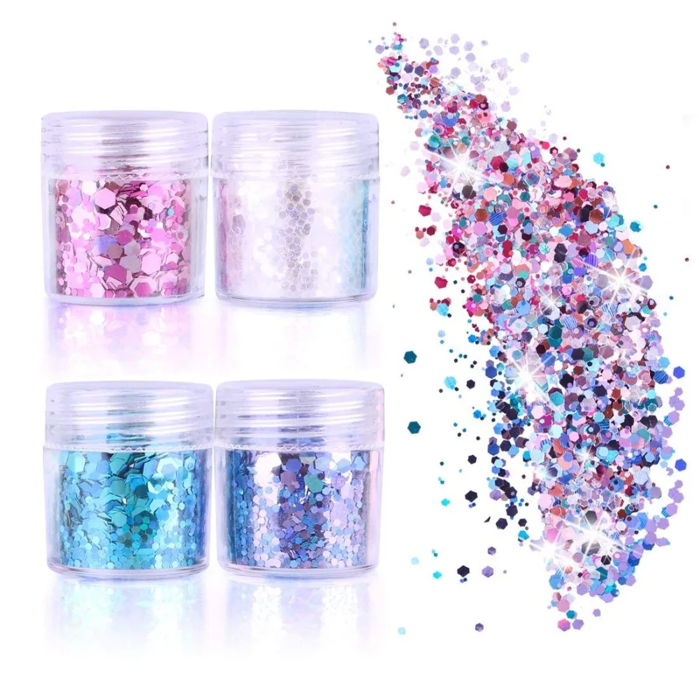 Face Glitter Chunky Glitter Cosmetic Glitter Sparkle Decoration Glitter